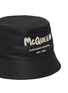 细节 - 点击放大 - ALEXANDER MCQUEEN - 拼色涂鸦LOGO渔夫帽