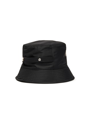 模特儿示范图 - 点击放大 - ALEXANDER MCQUEEN - 拼色涂鸦LOGO渔夫帽