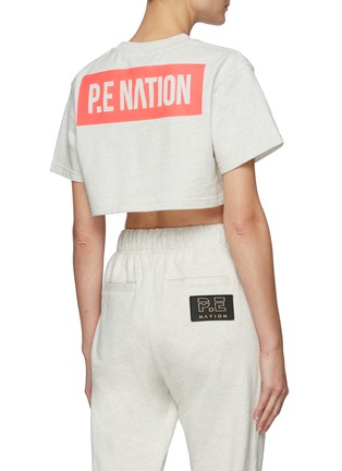 背面 - 点击放大 - P.E NATION - TRAIL BLAZER短款有机棉T恤