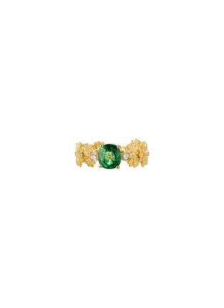 首图 - 点击放大 - CENTAURI LUCY - Coloris钻石沙弗莱石18k黄金戒指