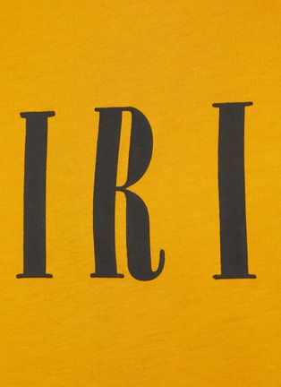  - AMIRI - logo纯棉T恤