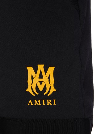  - AMIRI - 抽绳裤腰logo纯棉短裤