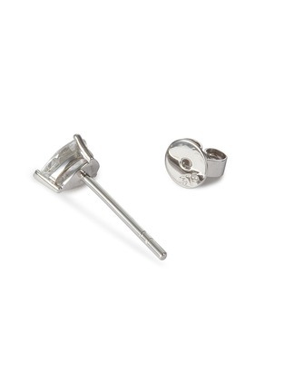 细节 - 点击放大 - GENTLE DIAMONDS - Simone' lab grown diamond 9k white gold stud earring