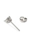 细节 - 点击放大 - GENTLE DIAMONDS - Simone' lab grown diamond 9k white gold stud earring
