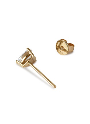 细节 - 点击放大 - GENTLE DIAMONDS - Simone' lab grown diamond 9k gold stud earring