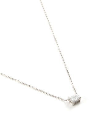 细节 - 点击放大 - GENTLE DIAMONDS - Monet' lab grown diamond 18k white gold pendant necklace