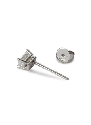 细节 - 点击放大 - GENTLE DIAMONDS - Esma' lab grown diamond 9k white gold earring