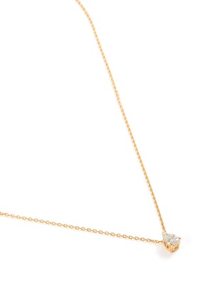 细节 - 点击放大 - GENTLE DIAMONDS - Simone' lab grown diamond 18k gold pendant necklace