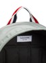 细节 - 点击放大 - THOM BROWNE - 四重条纹双肩包