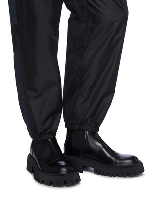 BALENCIAGA | TRACTOR 20MM厚底真皮切尔西靴