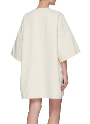 背面 - 点击放大 - ACNE STUDIOS - X GRANT LEVY趣味图案混棉连衣裙