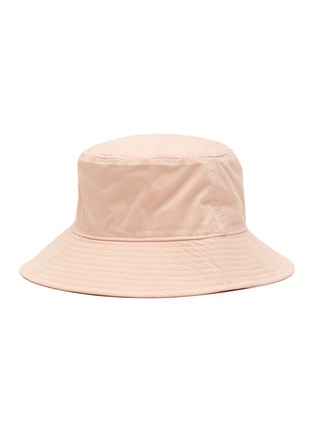 模特儿示范图 - 点击放大 - ACNE STUDIOS - BUKO表情徽章纯棉渔夫帽
