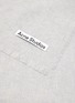 细节 - 点击放大 - ACNE STUDIOS - VERNON品牌logo羊毛围巾