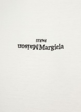  - MAISON MARGIELA - 翻转logo纯棉T恤