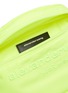 细节 - 点击放大 - ALEXANDERWANG - 'Primal' Logo Jacquard Resin Chain Strap Nylon Bum Bag