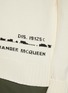  - ALEXANDER MCQUEEN - logo纯棉针织衫