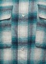 细节 - 点击放大 - ISABEL MARANT ÉTOILE - 拼色格纹混羊毛衬衫