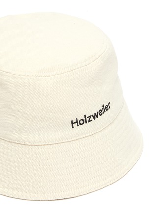 细节 - 点击放大 - HOLZWEILER - logo刺绣纯棉渔夫帽