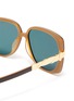 细节 - 点击放大 - FOR ART'S SAKE - ICON板材D形镜框太阳眼镜