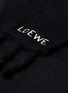 细节 - 点击放大 - LOEWE - 字母LOGO马海毛混羊毛围巾