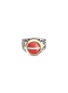 首图 - 点击放大 - SPECTRUM - ORBIT红碧玉钻石点缀铂金18K玫瑰金火星造型戒指