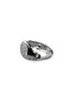细节 - 点击放大 - SPECTRUM - ORBIT钻石点缀铂金镀黑钌18K金戒指