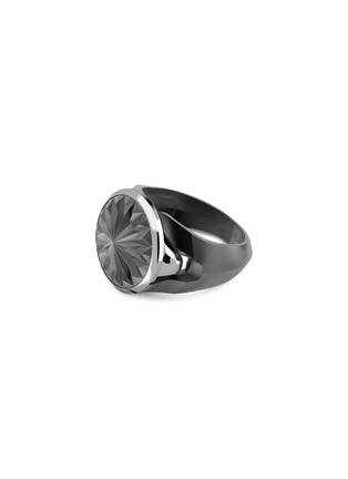 细节 - 点击放大 - SPECTRUM - Gravity 9k白金镀青铜纯银戒指