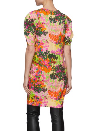 背面 - 点击放大 - STELLA MCCARTNEY - MALIA V领泡泡袖花卉图案连衣裙