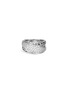 首图 - 点击放大 - JOHN HARDY - Classic Chain' Diamond Paved Arch Sterling Silver Overlap Ring