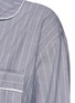  - LAGOM - 条纹纯棉睡衣套装 — S 号深灰色和白色