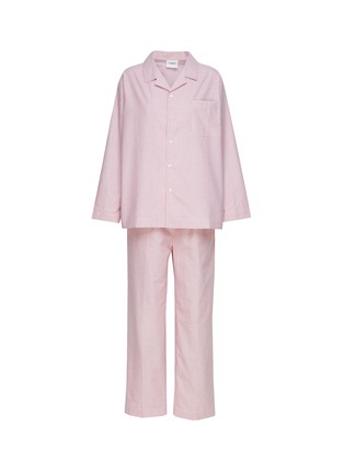 首图 –点击放大 - LAGOM - 条纹居家服套装 — 浅粉色中号