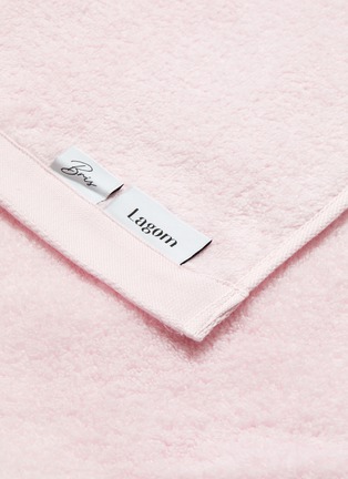 细节 –点击放大 - LAGOM - BRIS纯棉浴巾 — 浅粉色