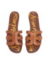 细节 - 点击放大 - SAM EDELMAN - Bay' leather slide sandals