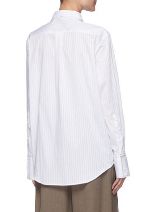 背面 - 点击放大 - JW ANDERSON - 条纹纯棉衬衫