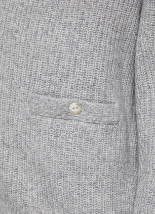 PIERCE罗纹常见羊绒针织外套展示图