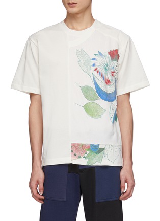 首图 - 点击放大 - MASAO SHIMIZU - 印花纯棉T恤