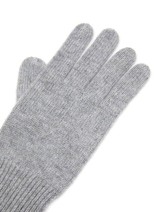 细节 –点击放大 - JOVENS - 羊绒针织手套 — 灰色小号
