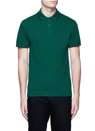 首图 - 点击放大 - MC Q - 拼色品牌标志纯棉POLO衫