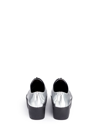 背面 - 点击放大 - OPENING CEREMONY - 镜面真皮厚底牛津鞋