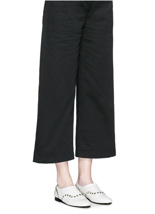 模特儿示范图 - 点击放大 - OPENING CEREMONY - CHARLY仿水晶平底便鞋