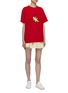 模特儿示范图 - 点击放大 - ANGEL CHEN - 立体编织蜥蜴logo刺绣T恤