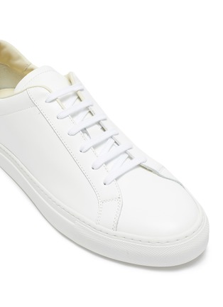 细节 - 点击放大 - COMMON PROJECTS - RETRO拼色设计真皮运动鞋