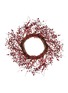 首图 –点击放大 - SHISHI - 浆果环形挂饰 — 红色和棕色