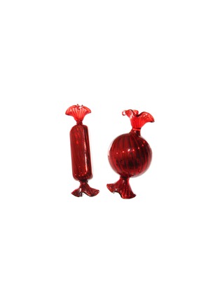 首图 –点击放大 - SHISHI - 玻璃糖果造型挂饰 — 红色