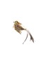 首图 –点击放大 - SHISHI - Crystal Necklace Feather Tail Bird Ornament – Gold