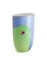 首图 –点击放大 - L'OBJET - LITO VIDE POCHE 眼睛图案镀金缀饰瓷盘 — 蓝色和绿色