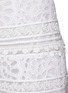  - CAROLINA HERRERA - 刺绣蕾丝纯棉半裙