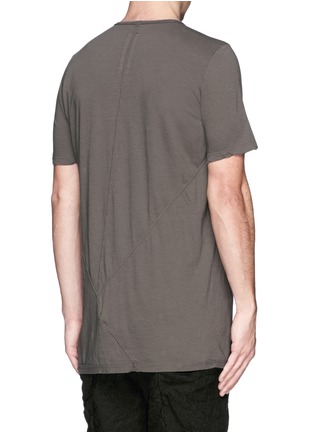 背面 - 点击放大 - RICK OWENS DRKSHDW - 缝线装饰纯棉T恤