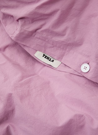 细节 –点击放大 - TEKLA - PERCALE 有机棉枕套 — 粉色