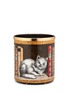 首图 –点击放大 - FORNASETTI - 猫咪图案金属纸篓